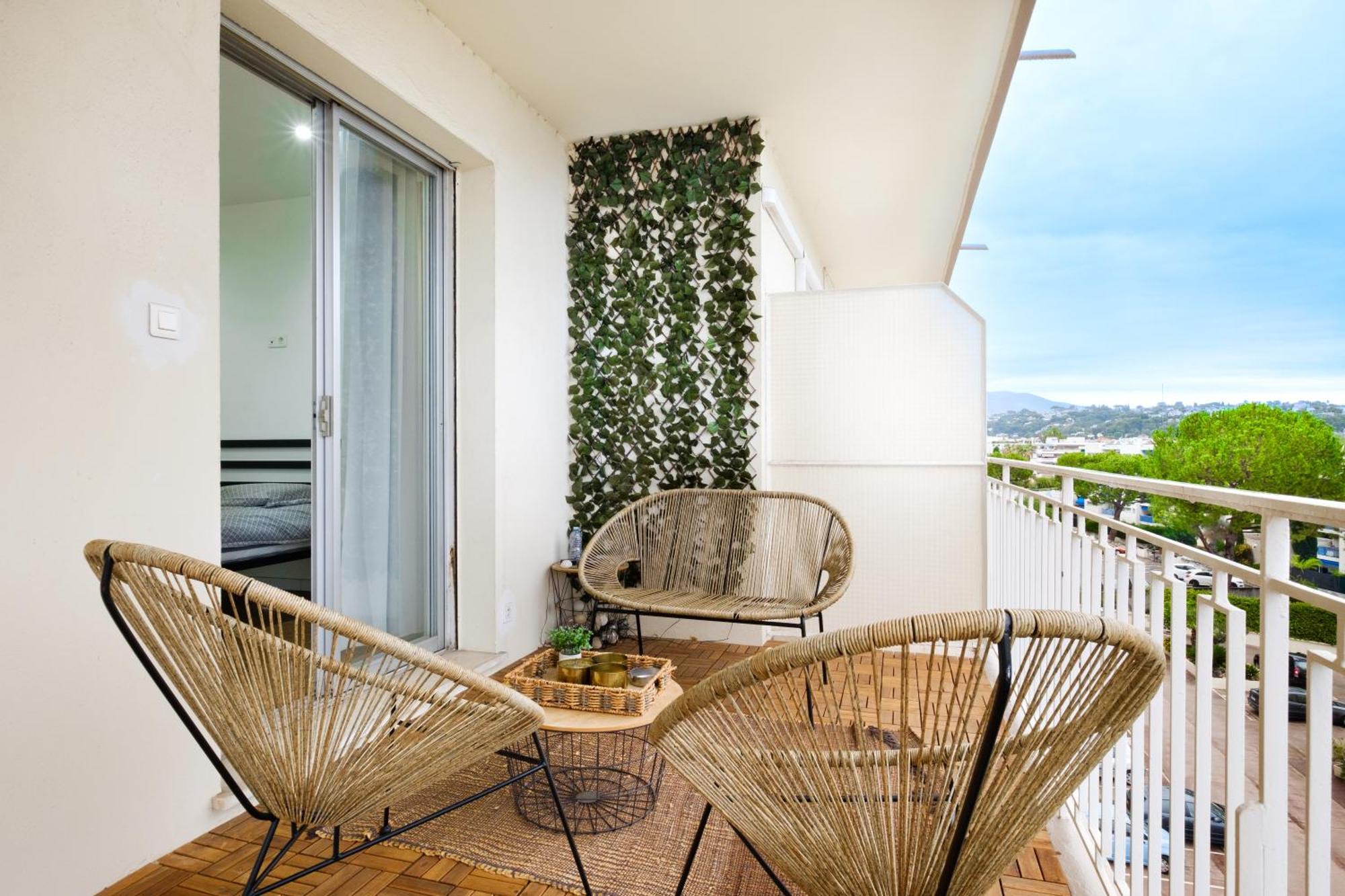 Appartement à 5 minutes à pied de la plage Cagnes-sur-Mer Exterior foto