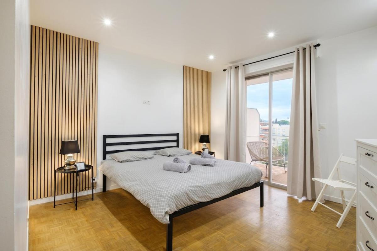 Appartement à 5 minutes à pied de la plage Cagnes-sur-Mer Exterior foto